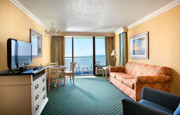 Oceanfront Hotel Room at Coral Beach